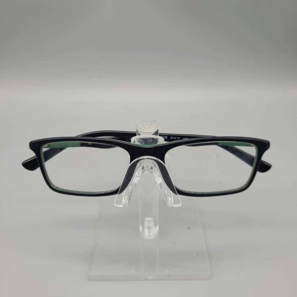 Ray-Ban RB 5284 5138 Black Green Rectangular Eyeglasses 54-17-145